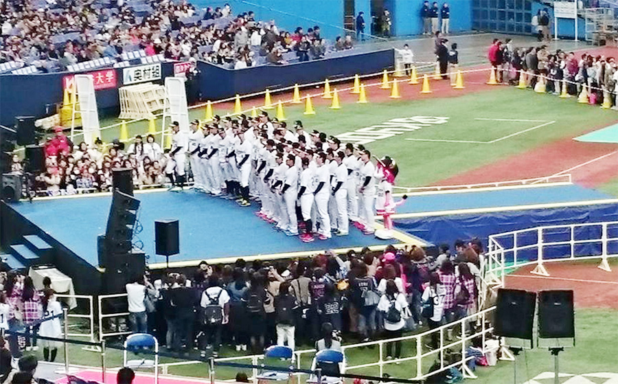 オリックス財団の招待で、京セラドームに野球観戦に行きました。